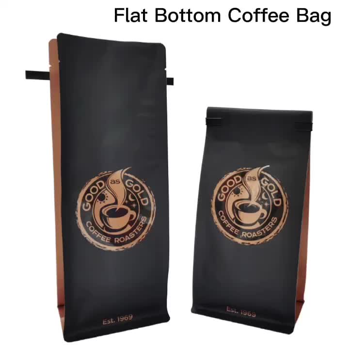 platt botten kaffepåse Ny