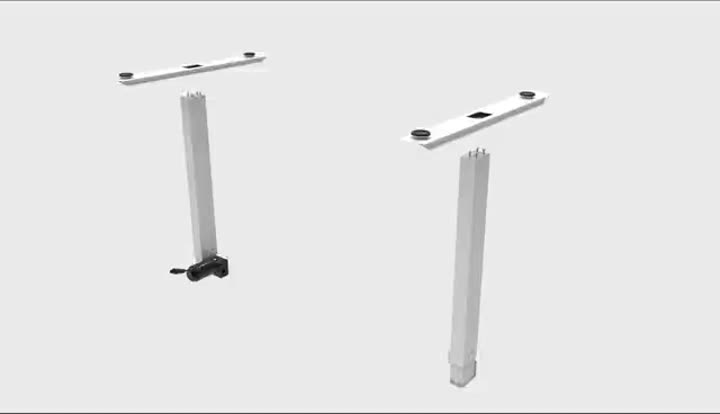 UD3-K Motor único em pé da mesa de computador