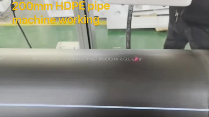 110-250 HDPE Boru 3 Caterpillar Makinesi Kapalı