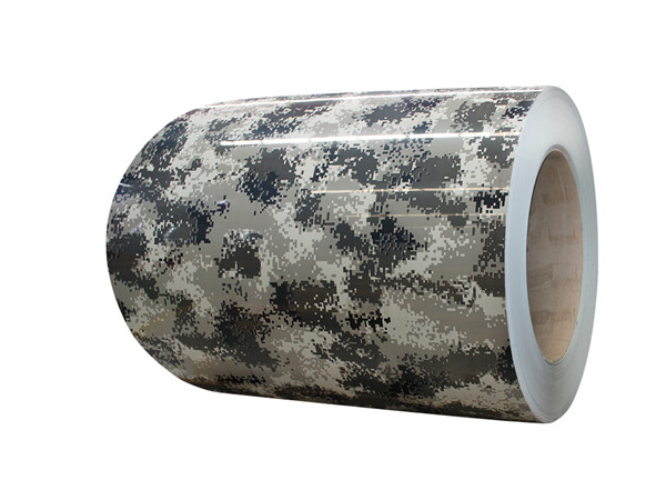 Camouflage PPGI PPGL prepainted steel coil