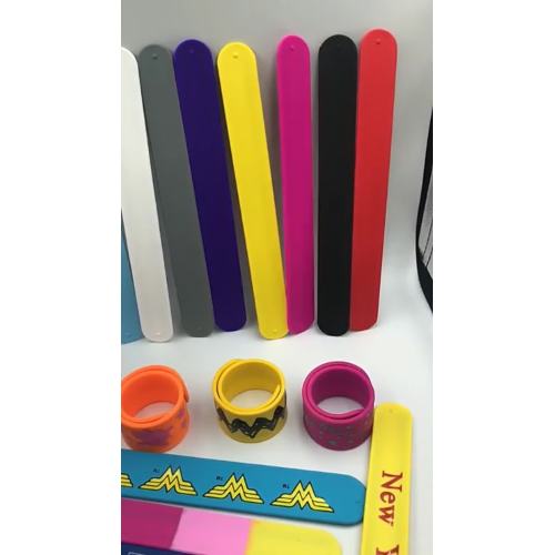 Cheap Custom Print Logo Silicone Slap Ruler Bracelet Snap Wristband - Buy Blank Slap Bracelet,Cheap Slap Bracelets,Slap Ruler Product on Alibaba.com