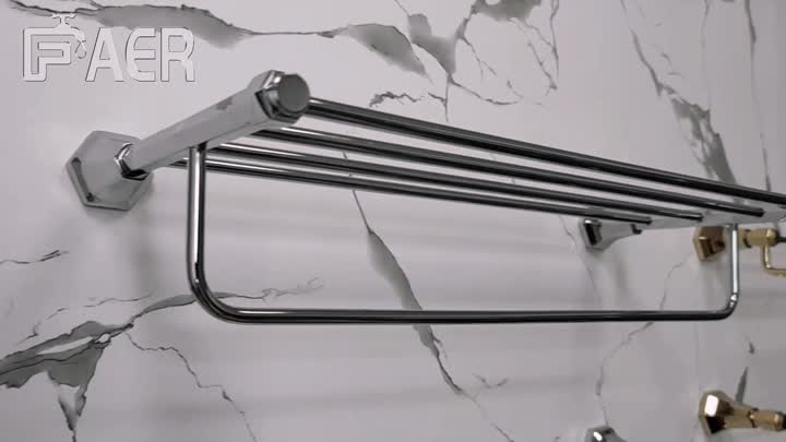 Chrome Towel Rack