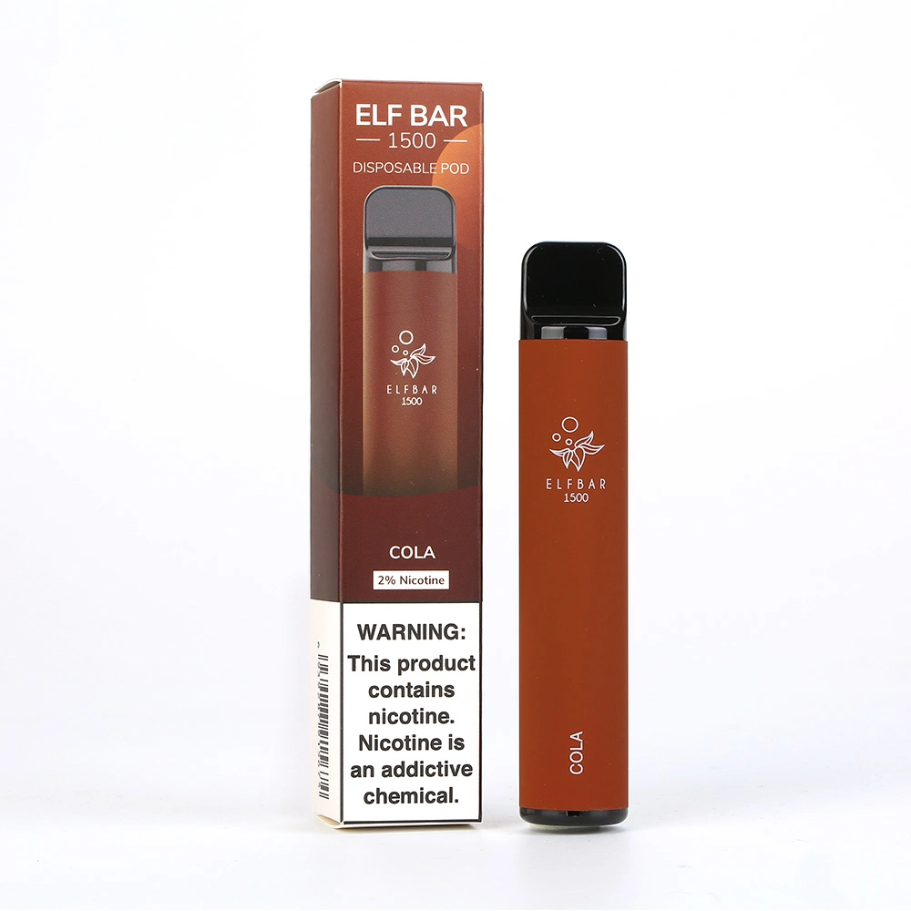 Wholesale Disposable Electronic Cigarette Elf Bar 1500 Puffs Vape Pen