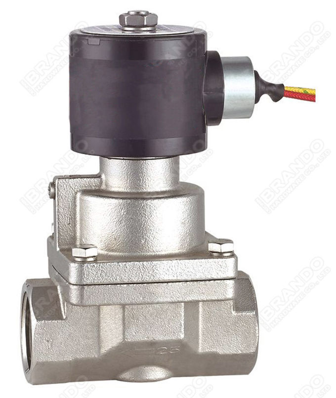 5404 A 1/2'' High Pressure Brass Solenoid Valve 12V 24V DC 120V 230V 50Hz 9