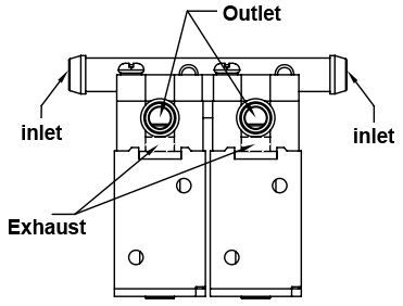 Miniature Air Plastic Solenoid Valve 12V 24V DC For Massage Chair 1