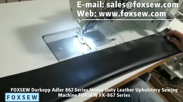 Máquina de coser de tapicería de cuero Durkopp Adler serie 867