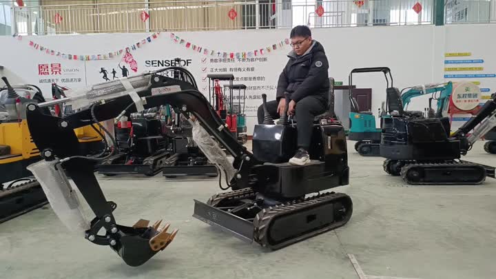 1ton mini excavator 