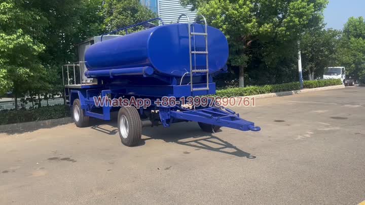 water delivery tank trailer