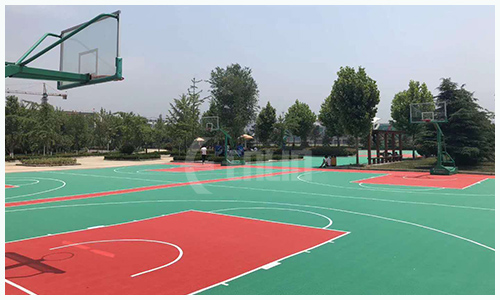 Enlio outdoor sports court tiles