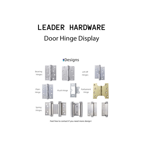 Processo de fabricação de dobradiça de porta de hardware líder