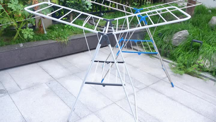 Folding Sun Rack (svart)