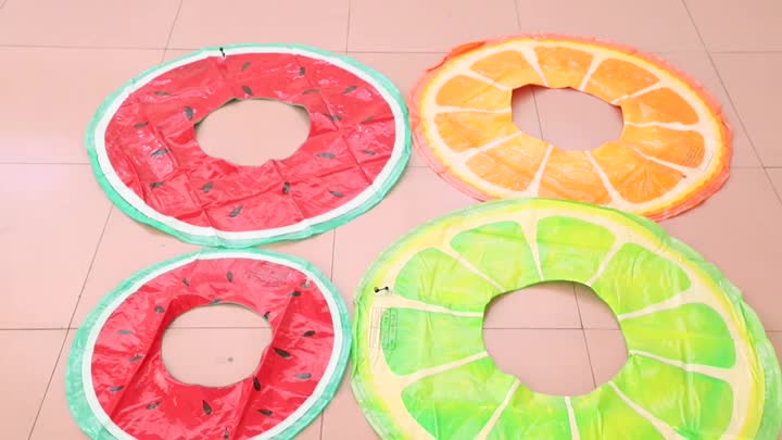 fruit Swimming Rings Pool Float