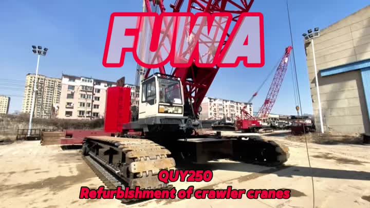 Renovasi crawler crawler 250 ton