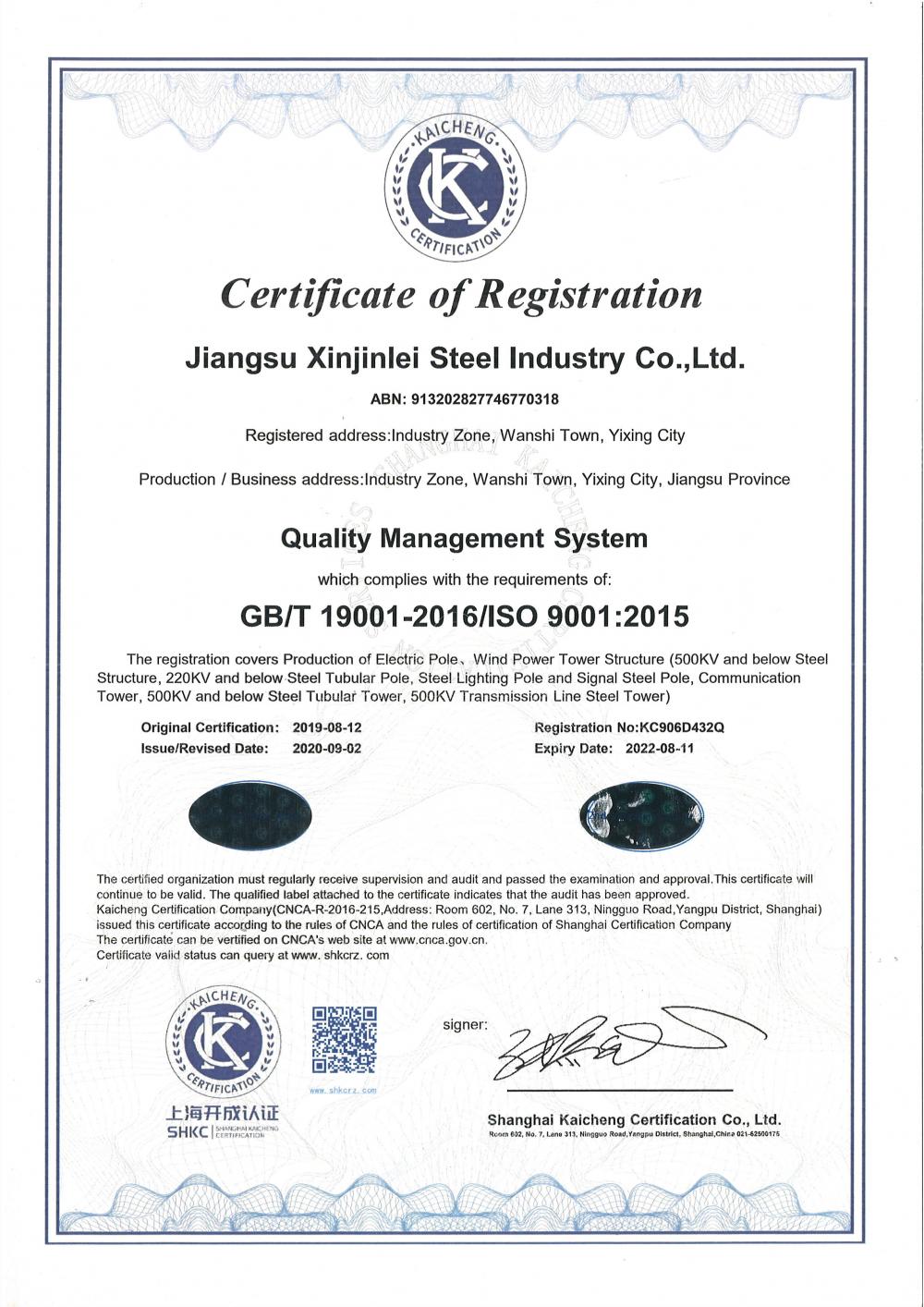 Quality Management System