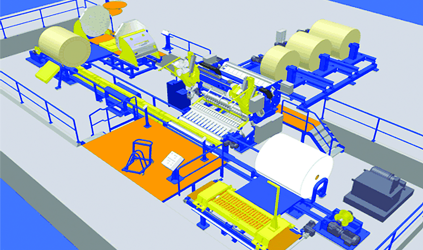 Sinolion Paper roll conveying and wrapping system