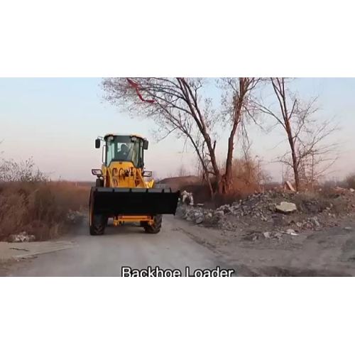 heavy type backhoe loader