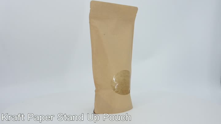 Carta Kraft Stand Up Pouch