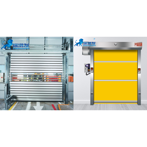 Similarities and differences between hard high speed doors and soft high speed doors