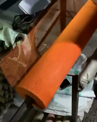 How to weave fiberglass mesh