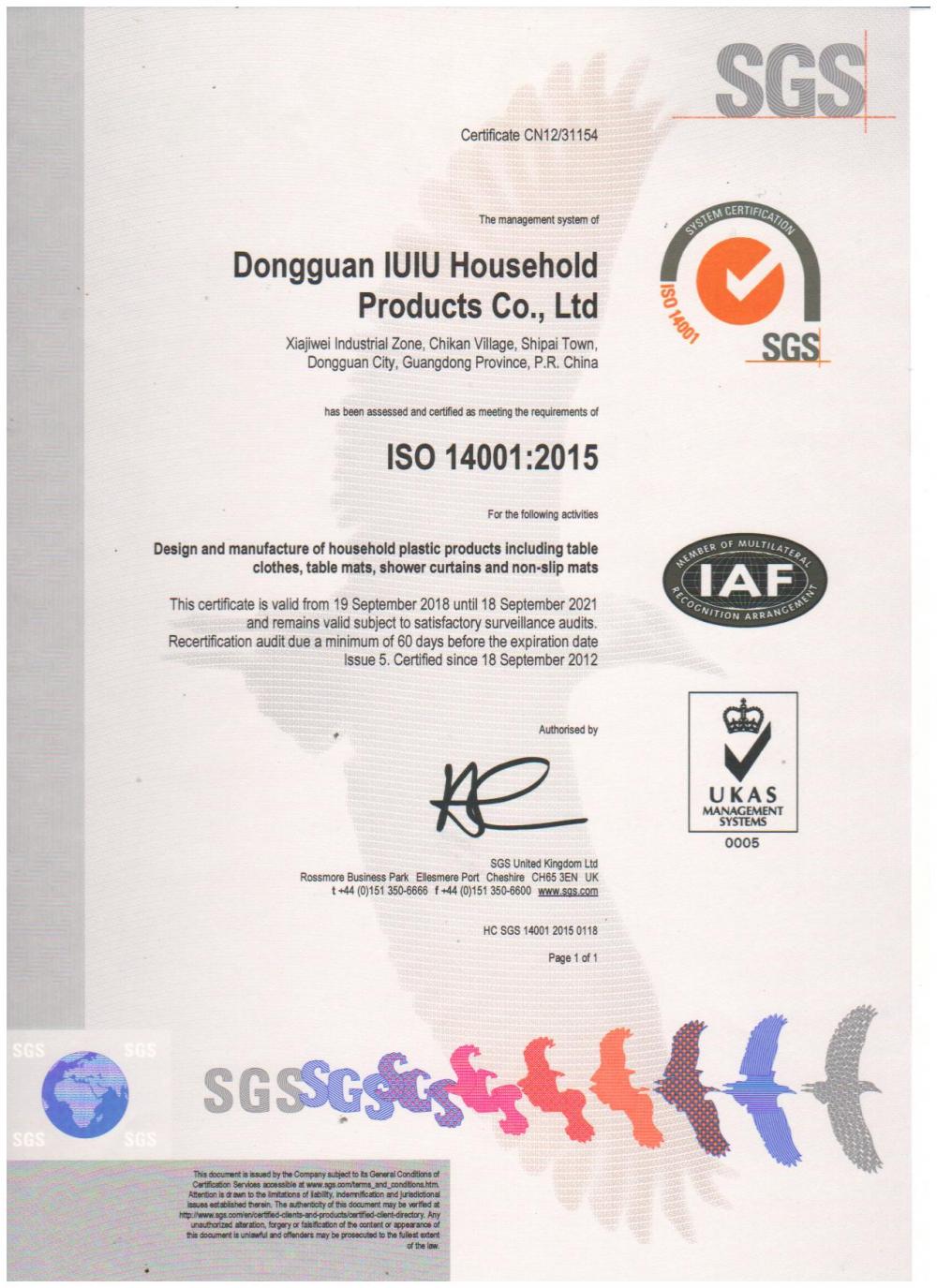 ISO 14001