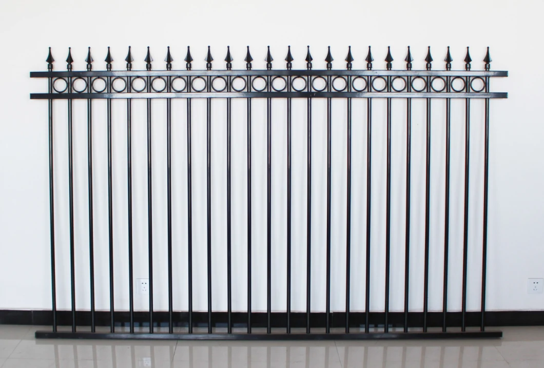 Factory Ornamental Wrought Iron Fence Iron Decorative Fence Roof Corrugated Fence Steel Sheets for Sale