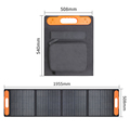 New Design 100W 150W 200W Outdoor Flexible Sun Power Fold Portable 150W Solar Panels1