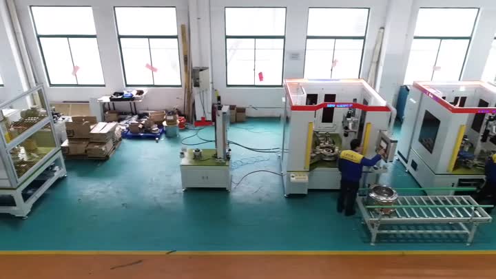 Drum Metal Forming Semi Automatic Line.mp4