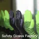 Gants de fil de coton blanchi