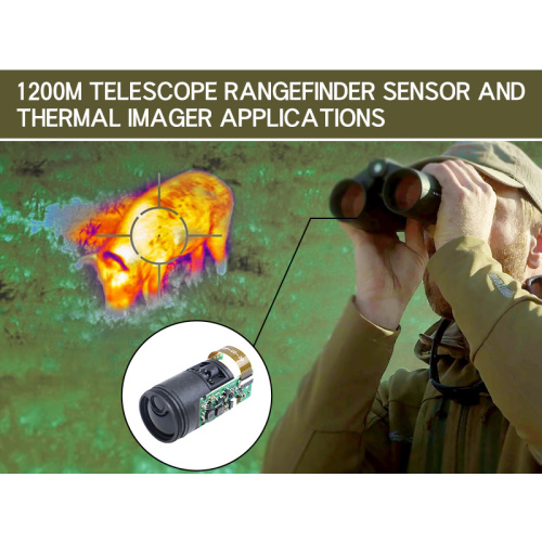 1200m Telescope RangeFinder Sensor och Thermal Imager Applications