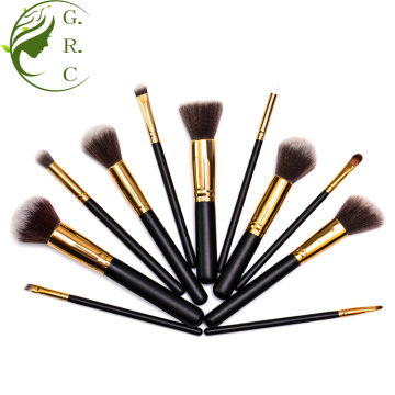 Ten Chinese Makeup Brush Set With Names Suppliers Popular in European and American Countries