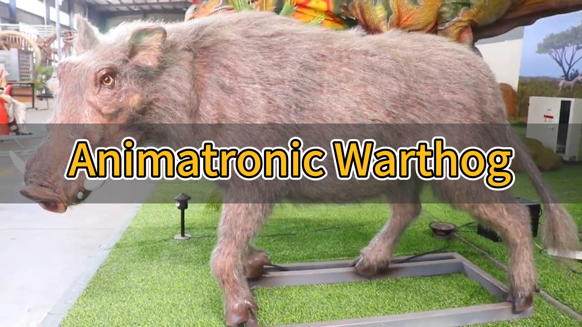 Video Warthog Animatronic