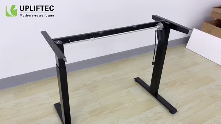 UL1-04 Single-Motor Adjustable Height Sit Stand Desk Frame