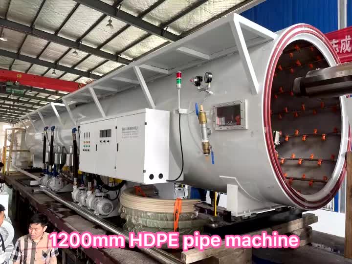 1200mm Big Size Pe Pip Mahcine για τον πελάτη της Κίνας