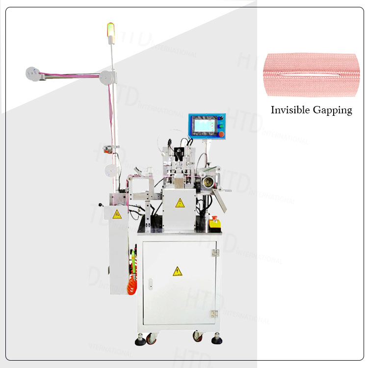 Unsichtbare Reißverschluss-Gap-Maschine