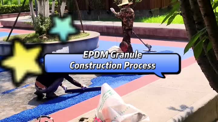 EPDM Granule Construction Process