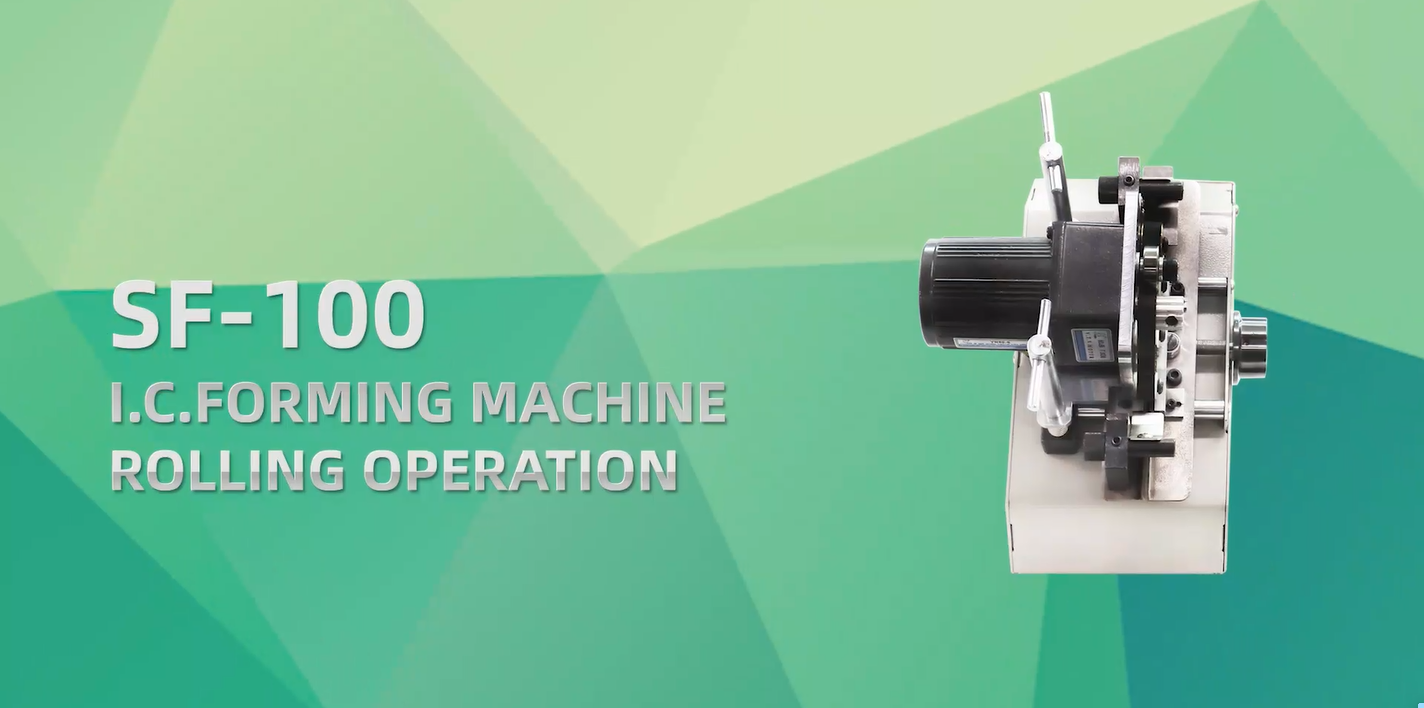 Opération de roulement de machine SF-100 IC