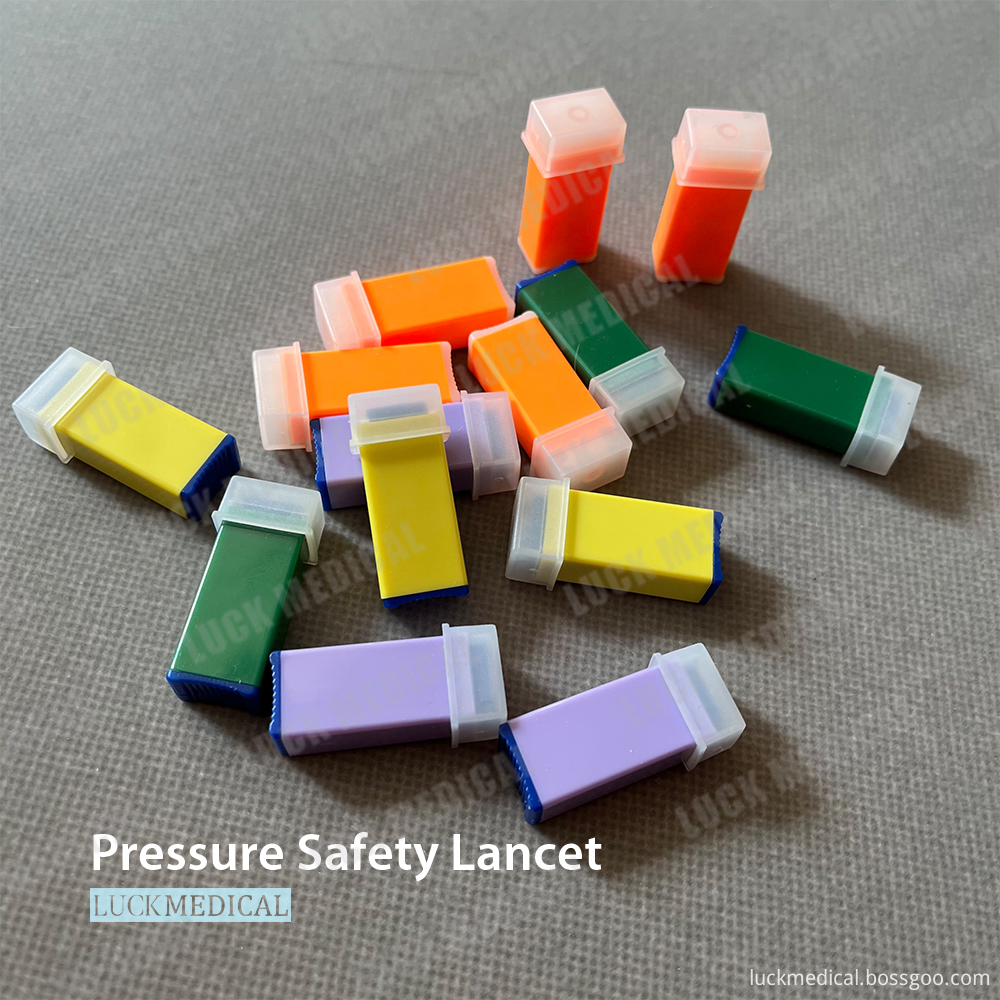 Pressure Safety Blood Lancet 10