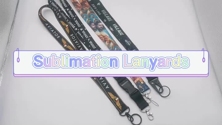 Sublimation Lanyards