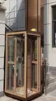 Nouveau ascenseur blanc conçu ELE