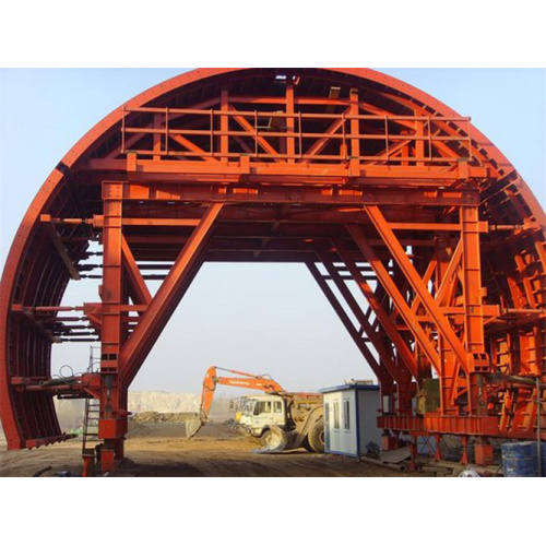 L'uso e la struttura del carrello del rivestimento tunnel