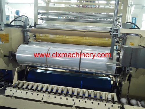 3 Rolls Changing Casting Stretch Film Equipment