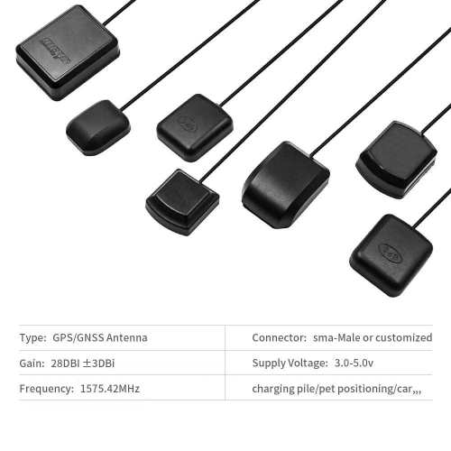 Antena GPS untuk kereta dengan logo