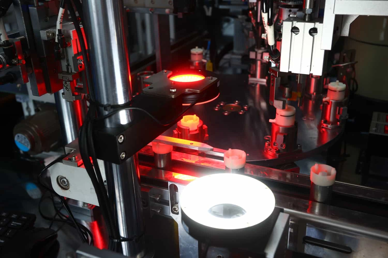 Visual Inspection & Pick-and-Place for Miniature Air Pump Components