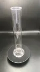 Medición del cilindro con tapón de vidrio con 10 ml