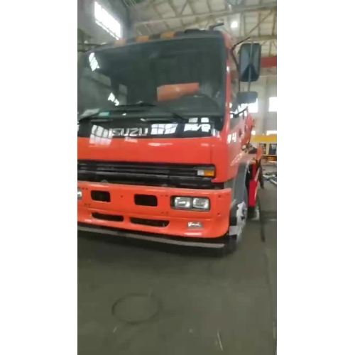 Isuzu Ekspor 10 Truk Pengisap Pembersihan Persegi