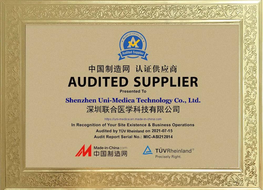 TUV AUDITED SUPPLIER