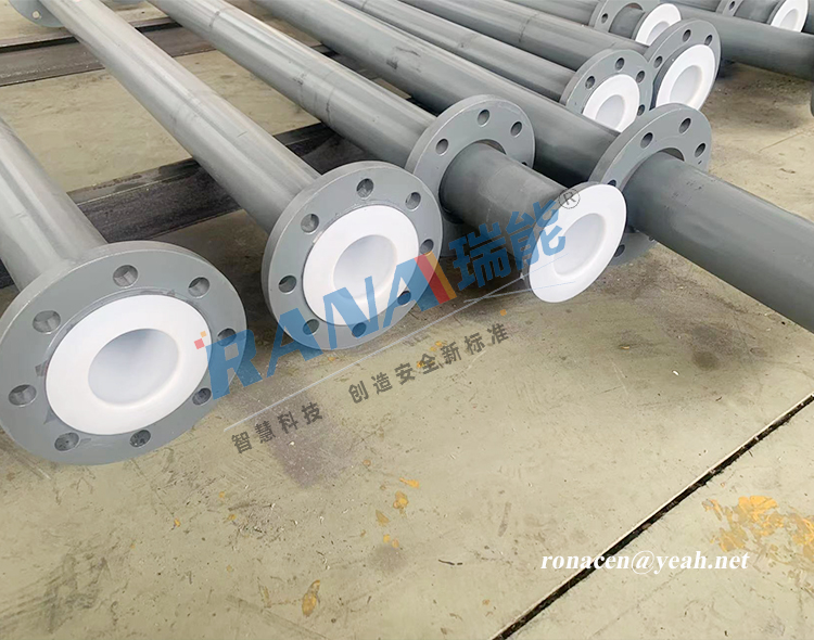 PTFE lined pipes