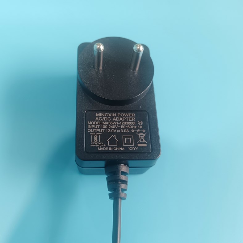 BIS approved 12v 3a Indian power adapter