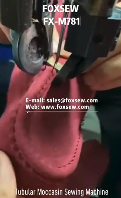 Tubular Moccasins Stitching Machine