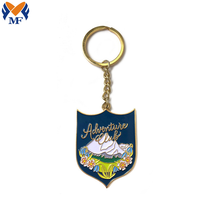 Adventure Enamel Keychain